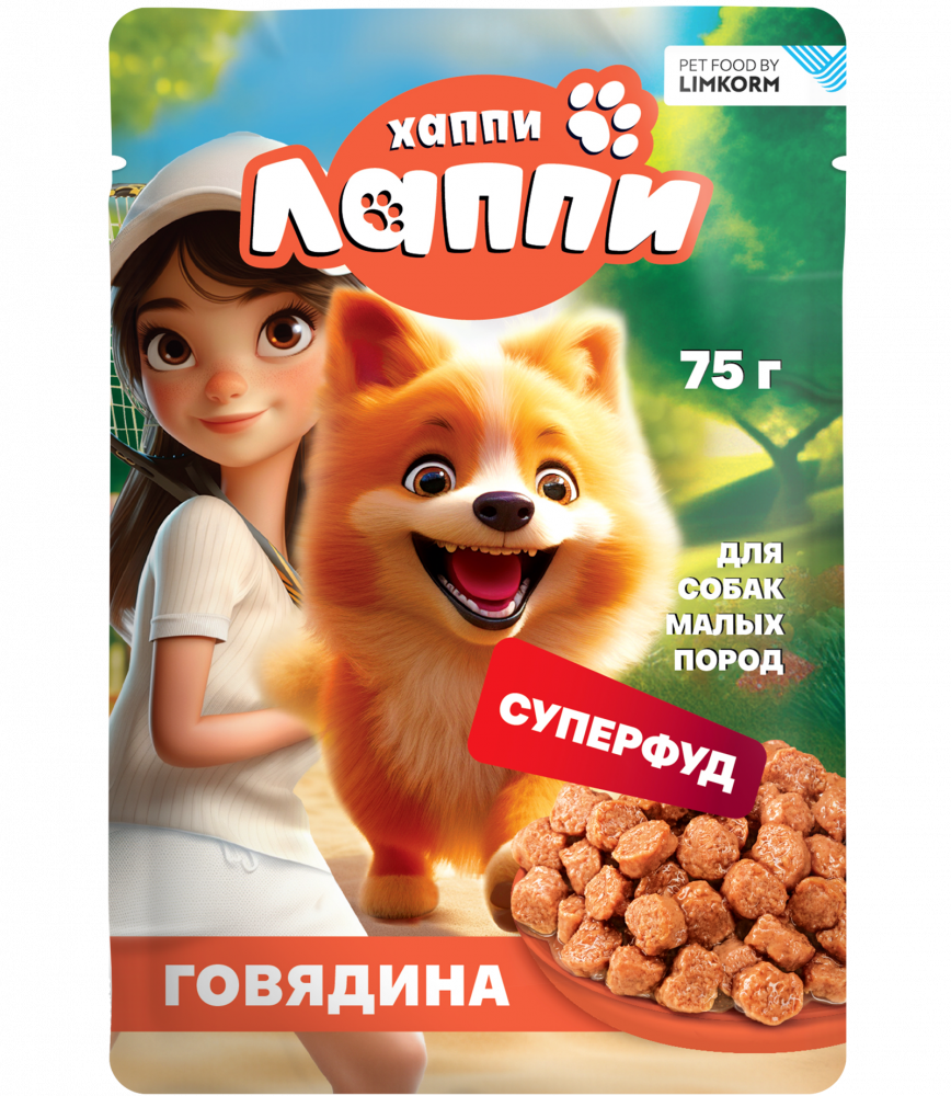 Complete canned dog food for adult small breed dogs