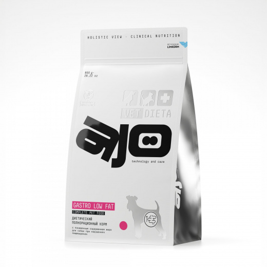 Gastro Low Fat Dry complete dietary food for dogs with reduced fat content for digestive disorders
